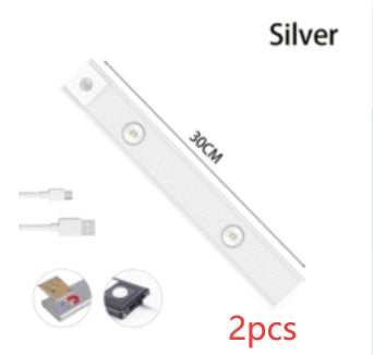 LED Night Light Motion Sensor Wireless Thin LED Wine Cooler Light For Kitchen, Cabinet, Bedroom, & Wardrobe Indoor Lighting