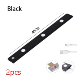 LED Night Light Motion Sensor Wireless Thin LED Wine Cooler Light For Kitchen, Cabinet, Bedroom, & Wardrobe Indoor Lighting